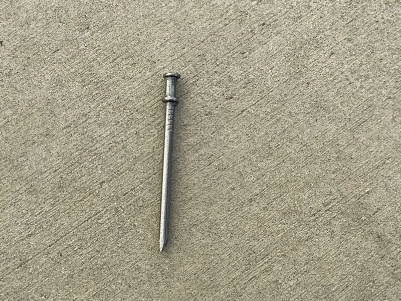 8D Duplex Nails (2.55" Long) - Concrete Forms & Scaffolding - 10 Gauge Steel 11