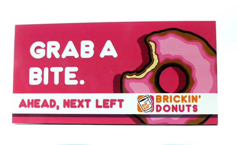 8X16 Billboard Tile - Grab A Bite 1