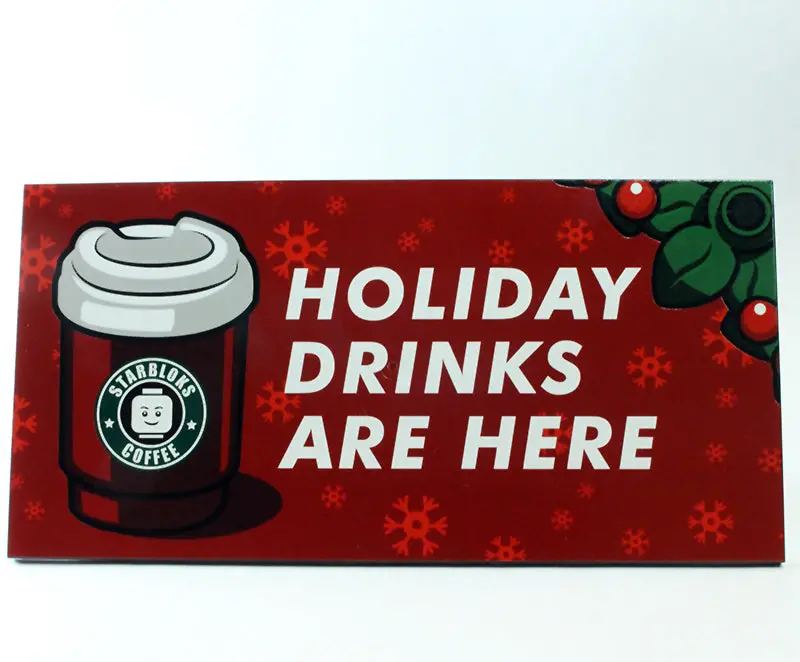 8X16 Billboard Tile - Holiday Drinks Are Here 1