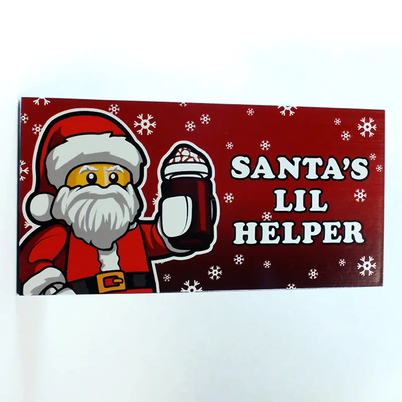 8X16 Billboard Tile - Santa's Lil Helper 1