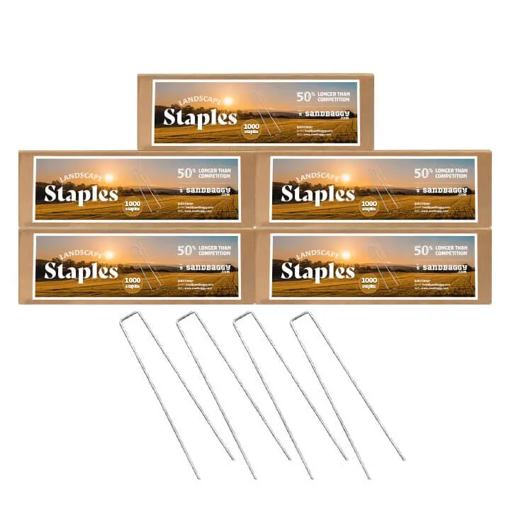 9 In. Landscape Staples - 11 Gauge 17