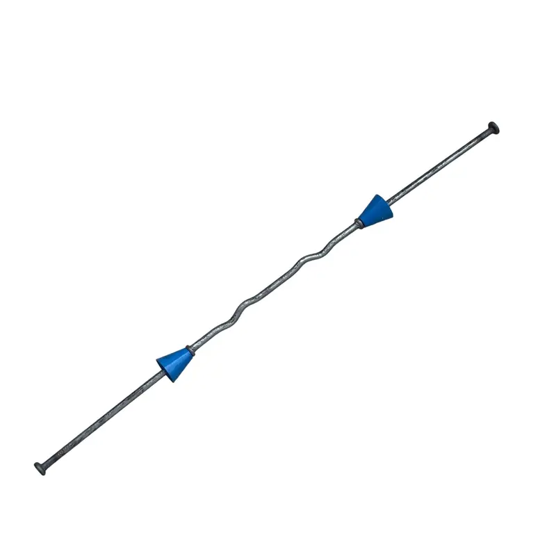 9" X 4 ¾" Standard Snap Ties For Concrete Forms (Short End) - 1" Plastic Cones 9