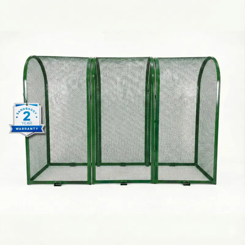 9’ X 6’ X 3’ Durable Backflow Security Cage – Backflow Preventer Enclosure (Green) 1