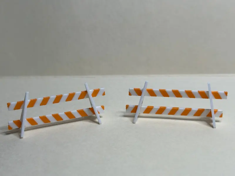 A-Frame Traffic Barricade 2-Color 1