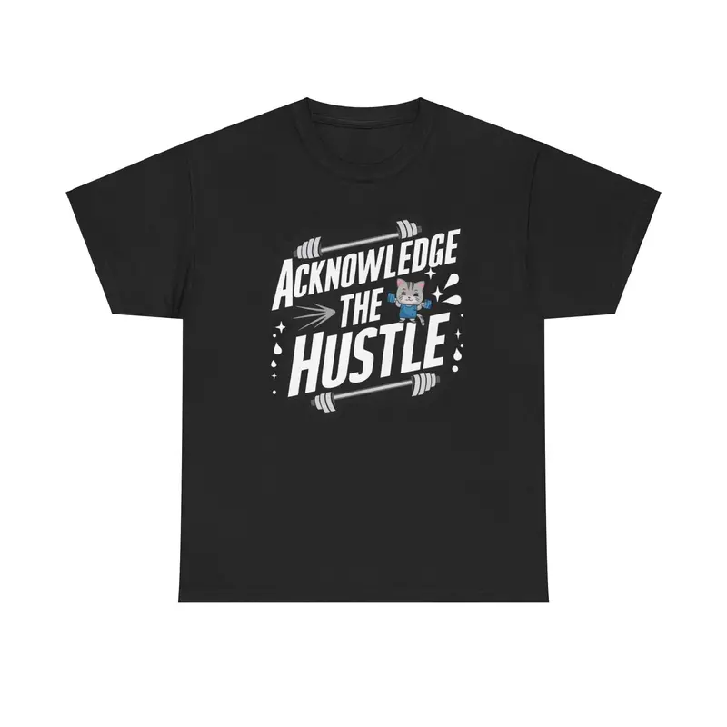 Acknowledge The Hustles Cotton T-Shirt 5