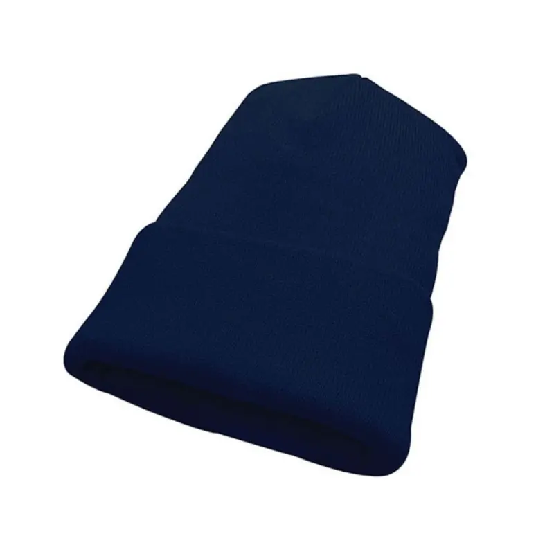 Acrylic Knit Winter Toque  Ac1010 - Navy 1