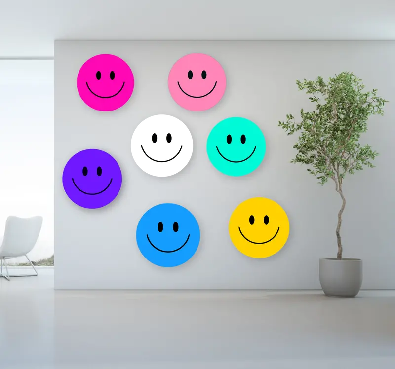 Acrylic Mountable Smilies! 1