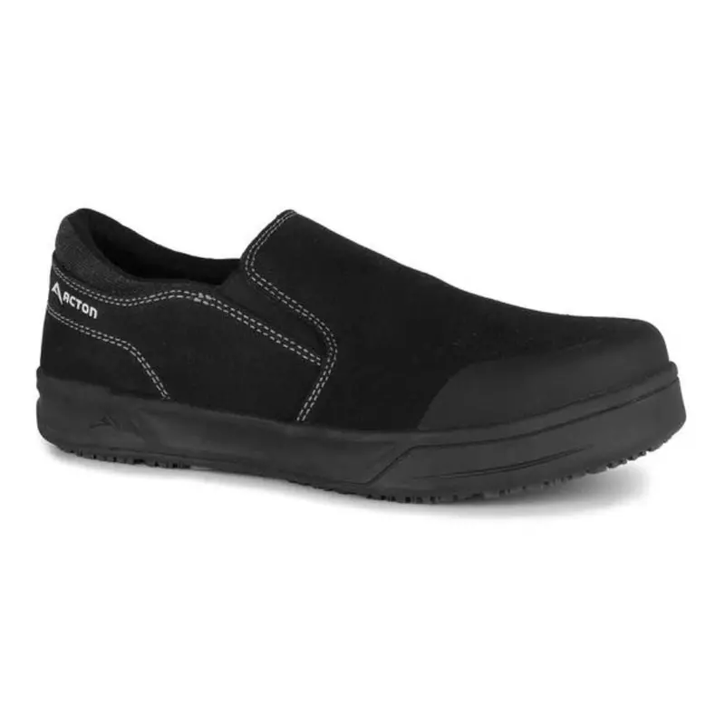 Acton Freestyle Men's Slip-On Athletic Steel Toe Work Shoe A9297-11 1