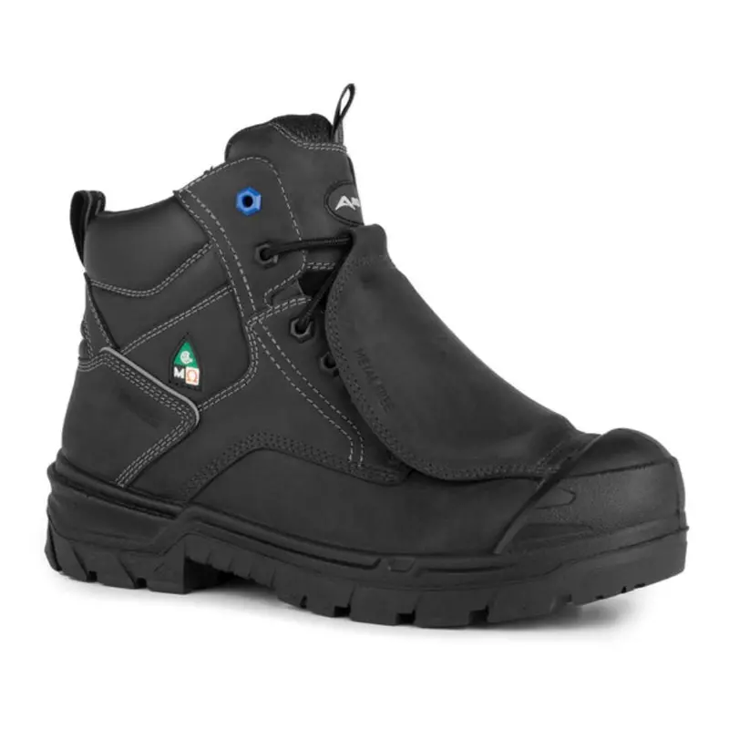 Acton G3g Unisex 6" Composite Toe Work Safety Boot With Met Guard 9211B-11 - Black 1