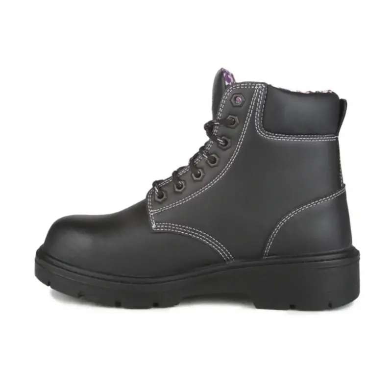 Acton Prolady Women's 5" Steel Toe Work Safety Boot 9233-11 - Black 3