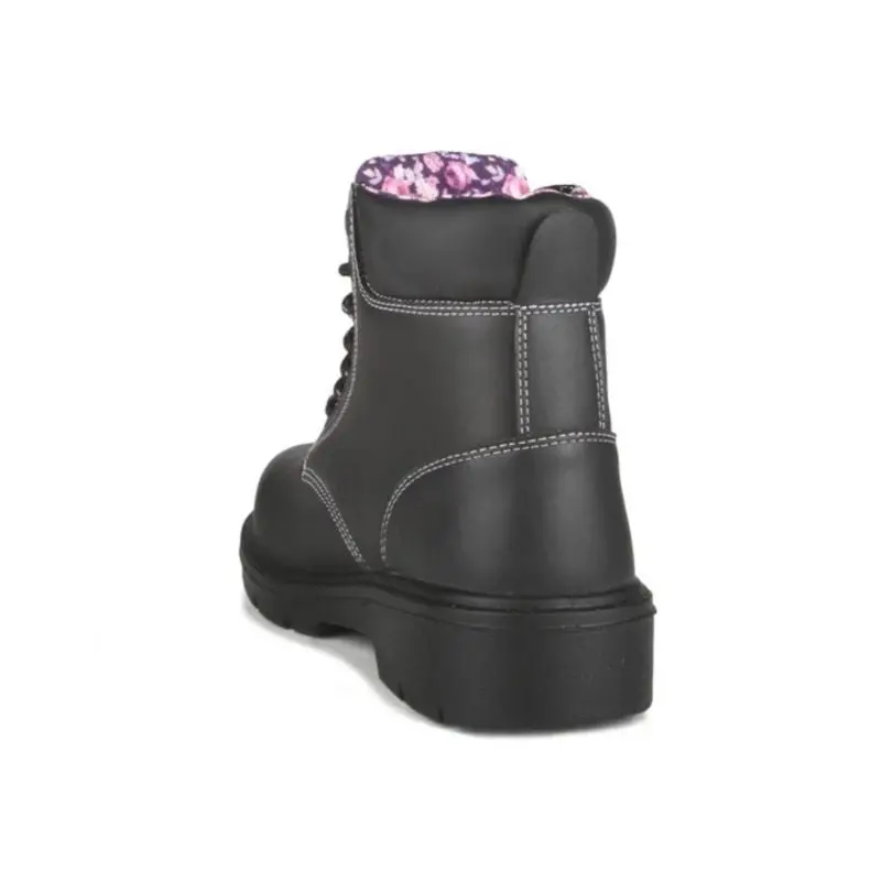 Acton Prolady Women's 5" Steel Toe Work Safety Boot 9233-11 - Black 4