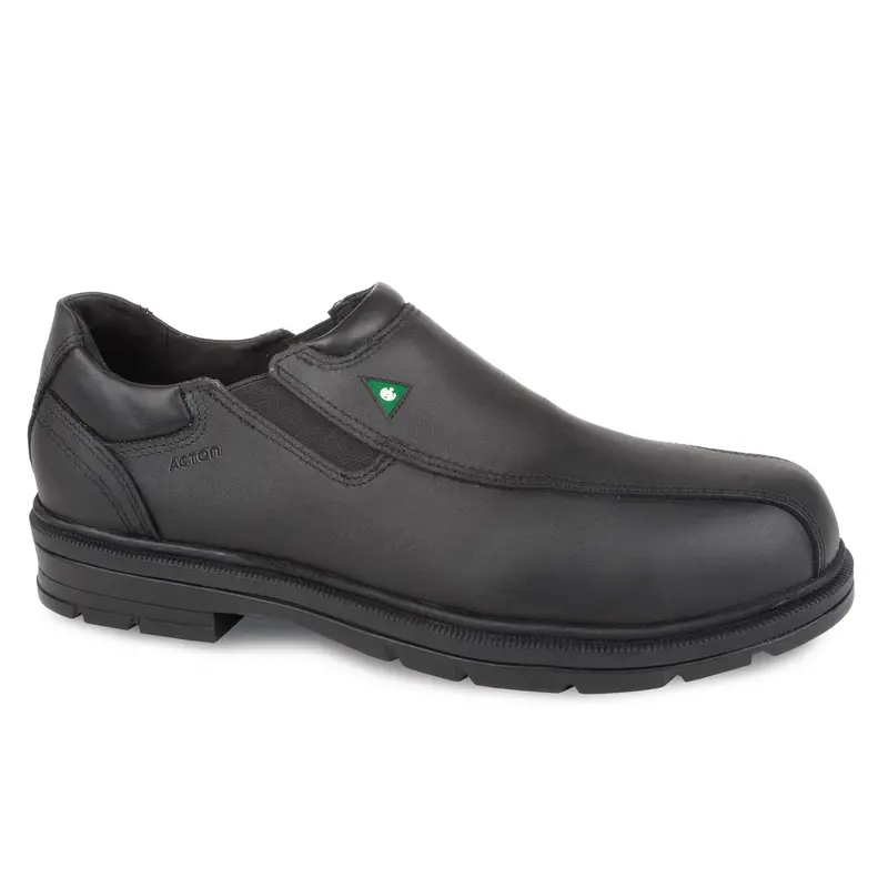 Acton Roosevelt Men's Slip On Vegan Steel Toe Work Shoe 1