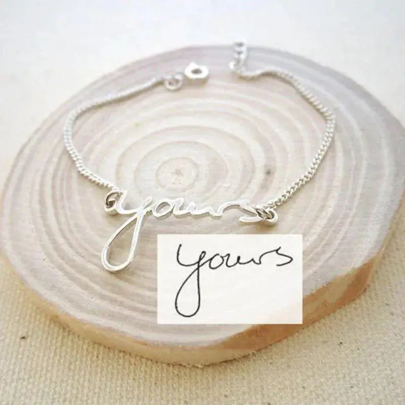 Actual Handwriting Custom Name Bracelet 1