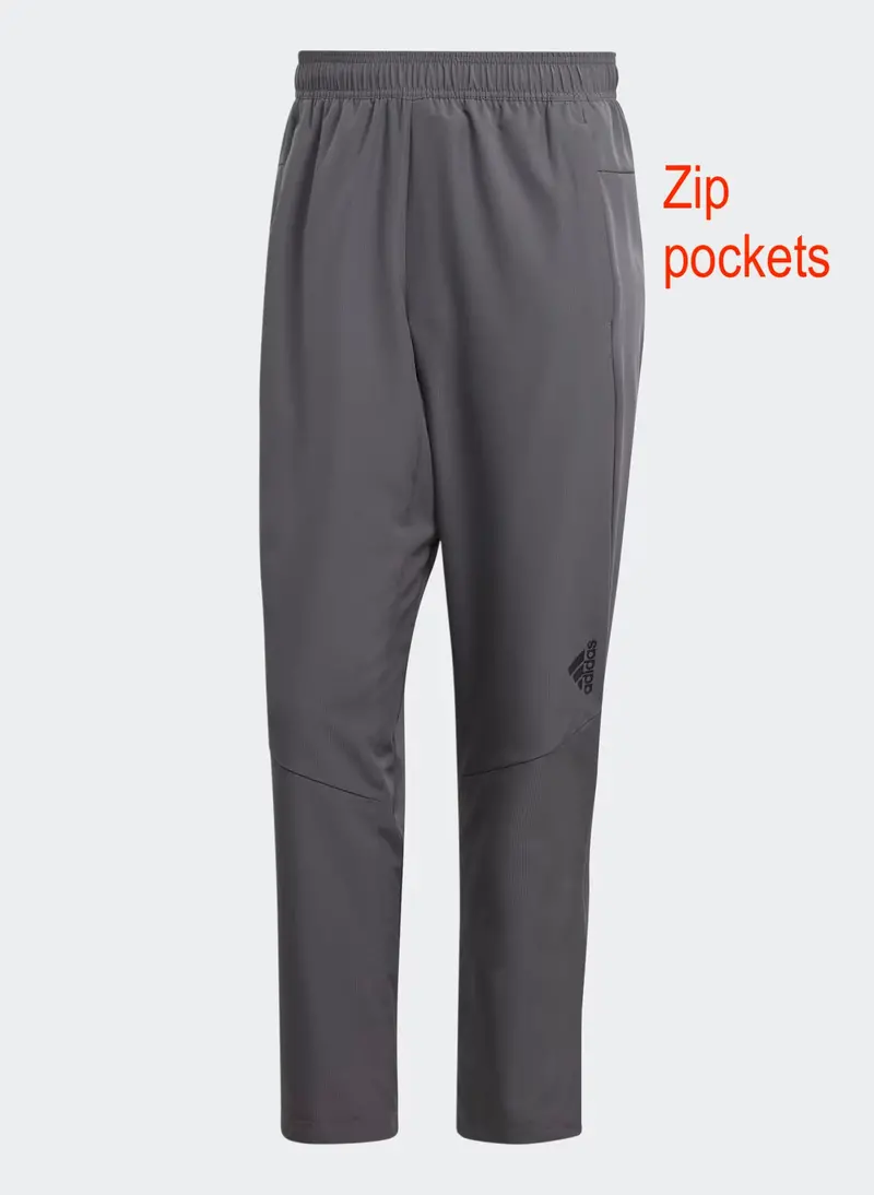 Adidas Aeroready Designed For Movement Training Pants - Grey Colour 1