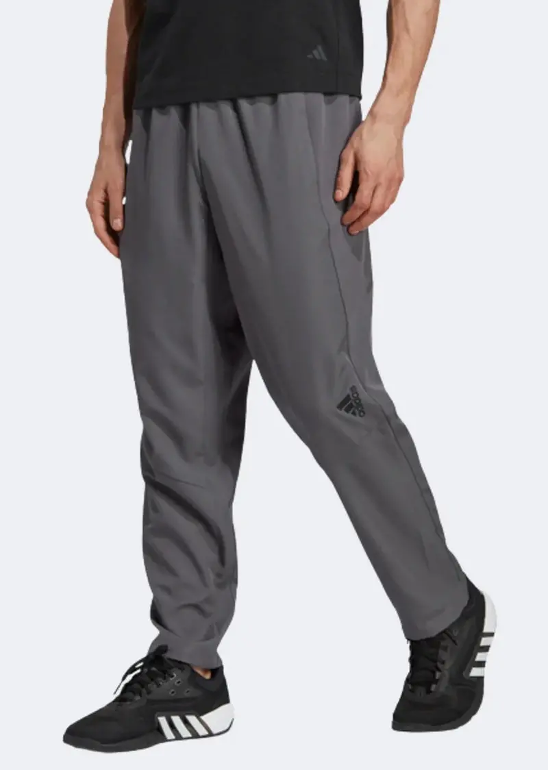 Adidas Aeroready Designed For Movement Training Pants - Grey Colour 3