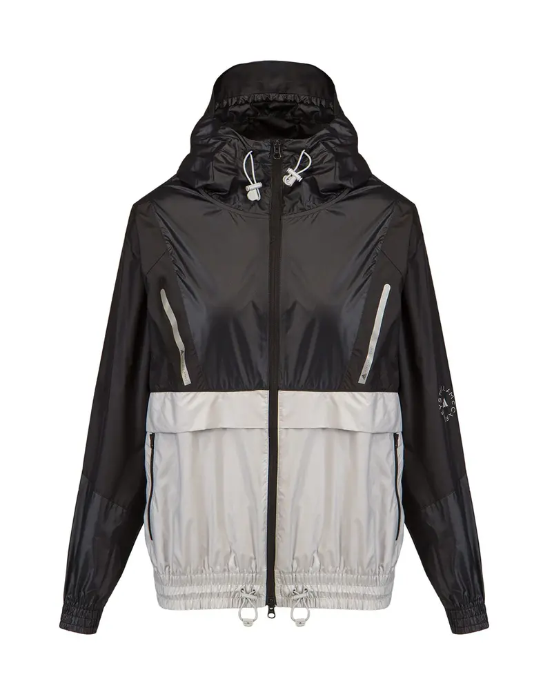 Adidas By Stella Mccartney Casual Jackets 'Black Grey' H62016 1