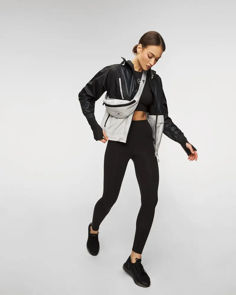Adidas By Stella Mccartney Casual Jackets 'Black Grey' H62016 4