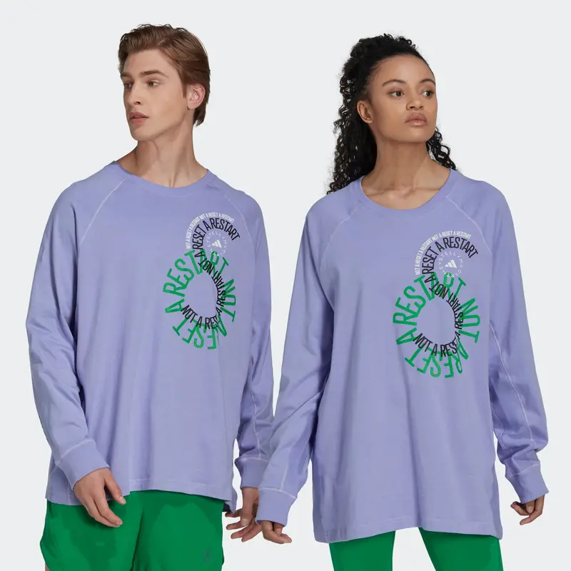 Adidas By Stella Mccartney Unisex Long-Sleeve Top Ib5896 1