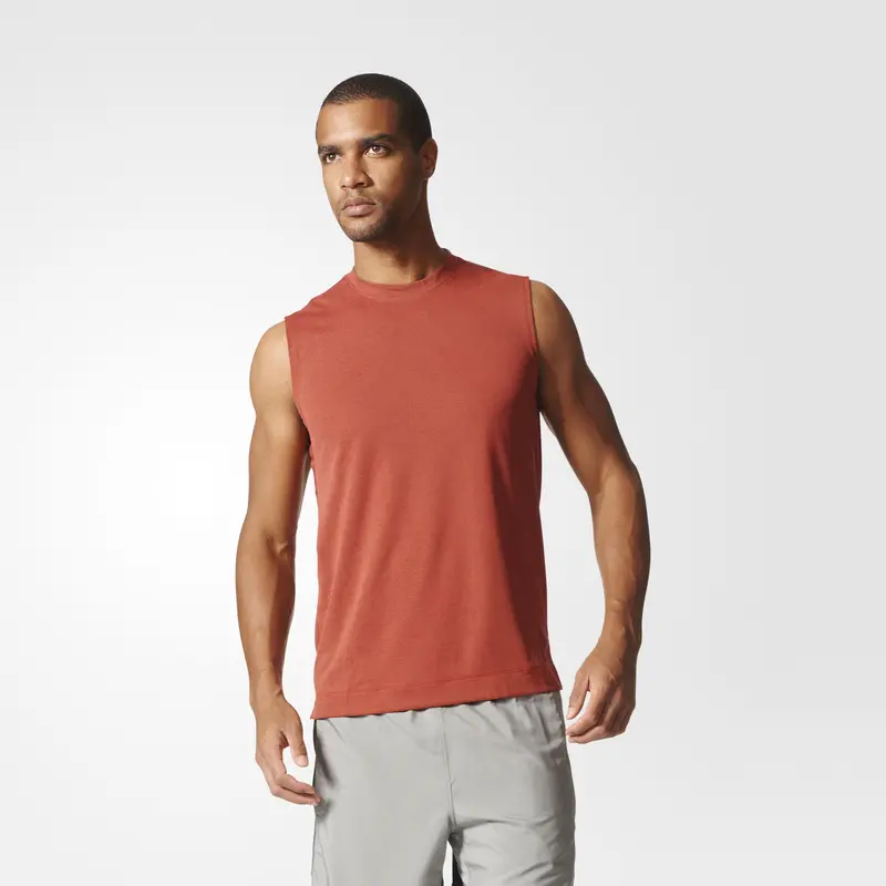 Adidas Climachill Tee - Red Bp8490 1