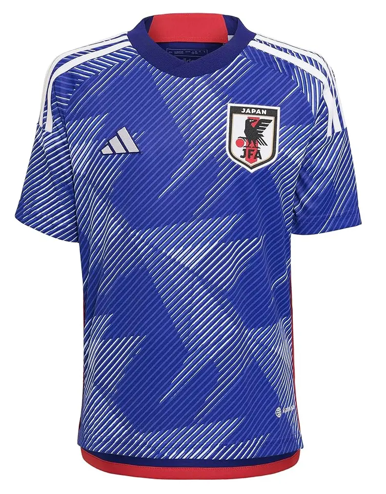 Adidas Japan Home Kid's Jersey World Cup 2022 Blue Hc6299 1