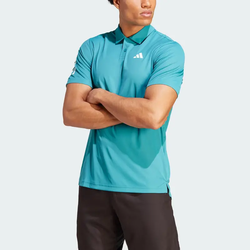 Adidas Men's Club-3 Stripe Tennis Polo Ia9509 2
