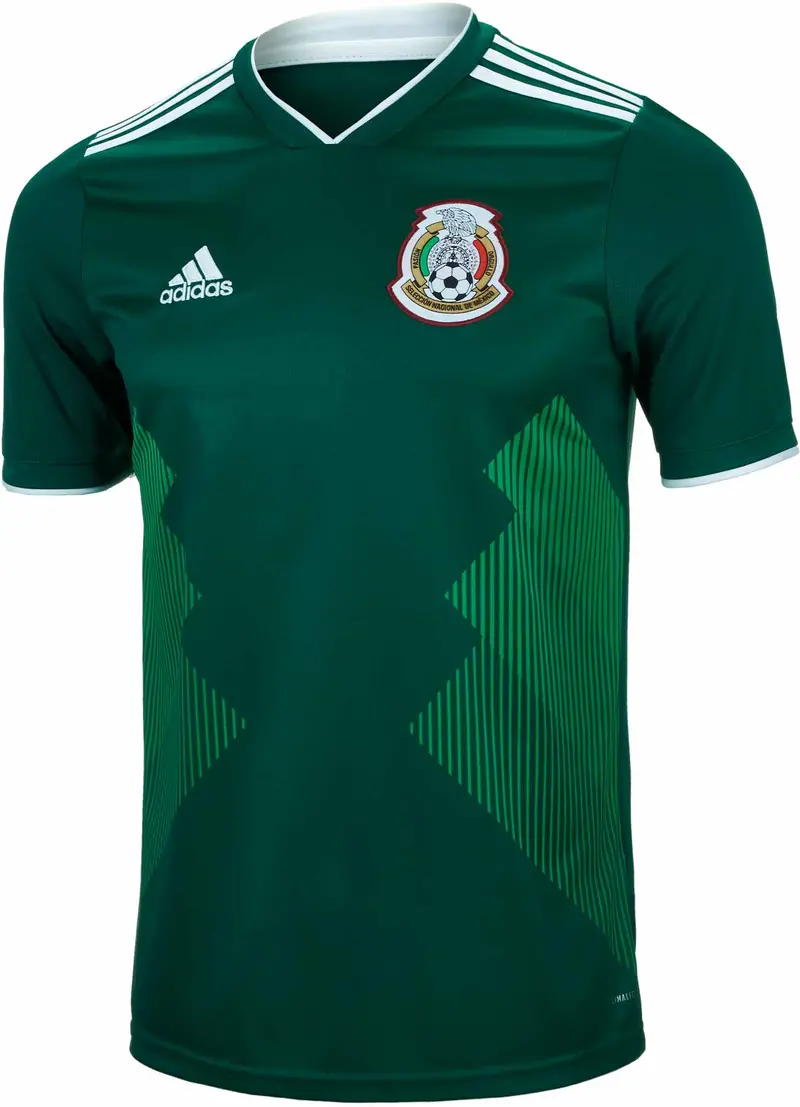 Adidas Men's Soccer Mexico Home Jersey Bq4701 1