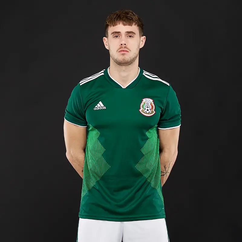 Adidas Men's Soccer Mexico Home Jersey Bq4701 3