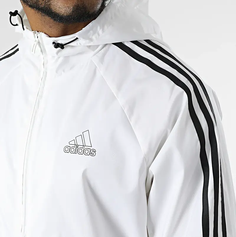 Adidas Men's Windbreaker He4318 - White 2