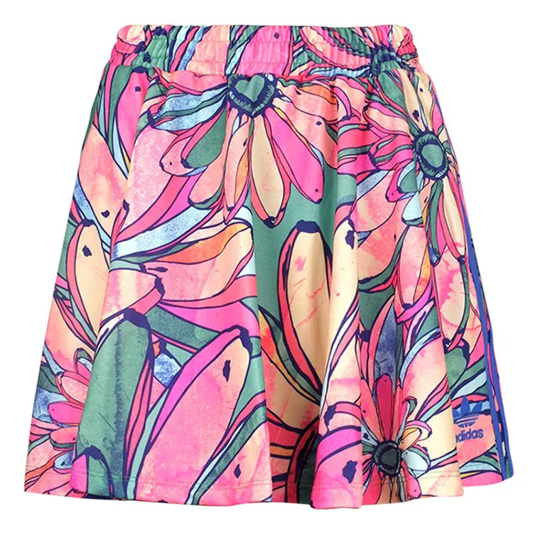 Adidas Originals Ladies Womens Flared Short Mini Skirt Aj8157 4