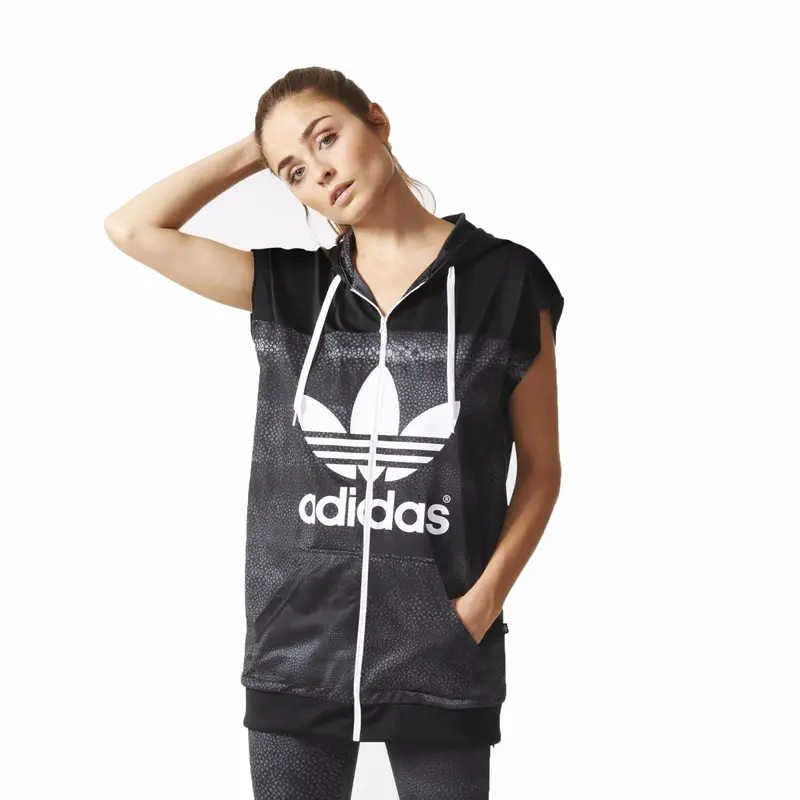 Adidas Originals Rita Ora Mystic Moon Tt Track Jacket Aa3864 Black Women's Vest 3