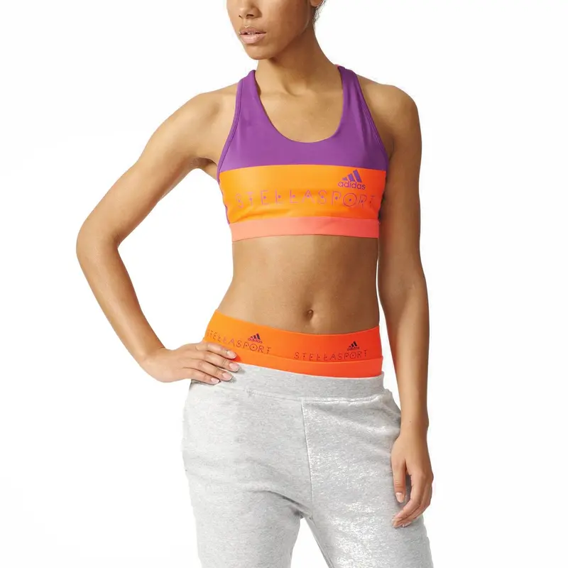 Adidas Stellasport Padded Sports Bra Women's Purple & Fuschia Ap6224 3