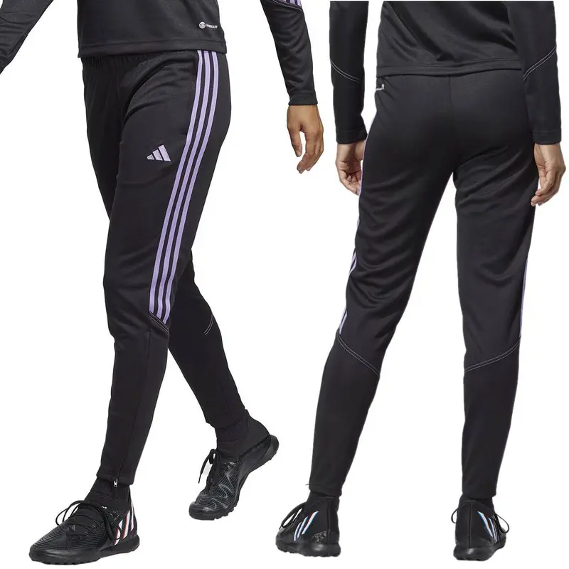 Adidas Tiro 23 Women's Training Pants Black Purple Ic1601 1