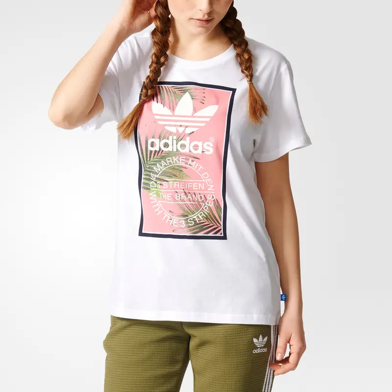 Adidas Tongue Label Boyfriend Tee Ay6677 1
