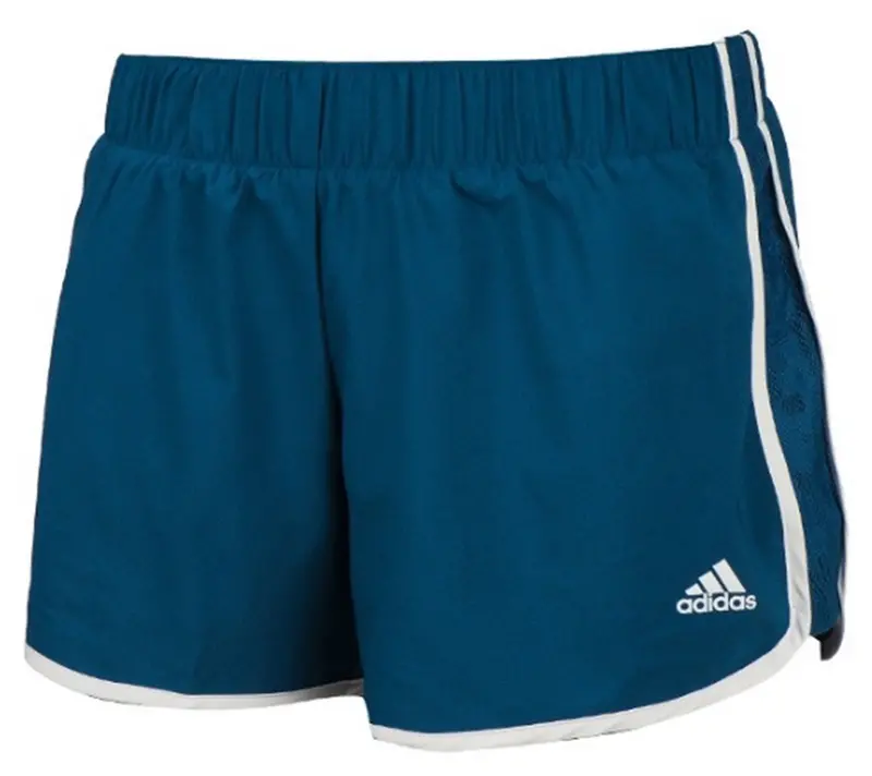 Adidas Women Marathon 10 Woven Shorts Climalite Training Pants Running Ai8115 1