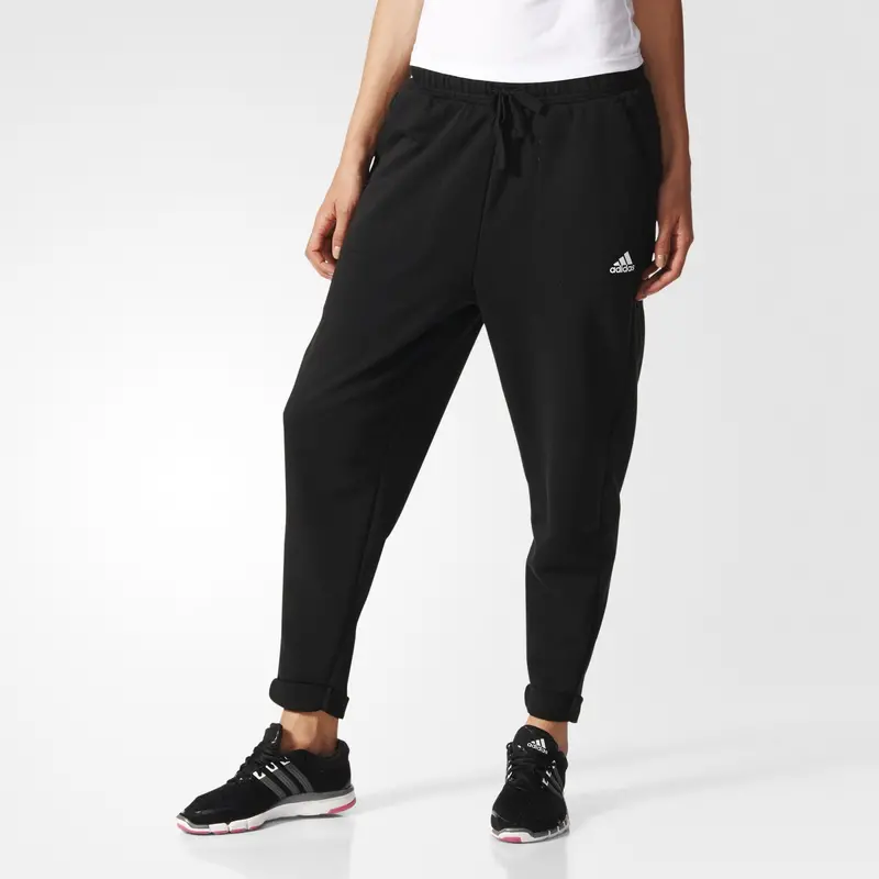 Adidas Women's Essentials Boyfriend Pants Black-S97161 1