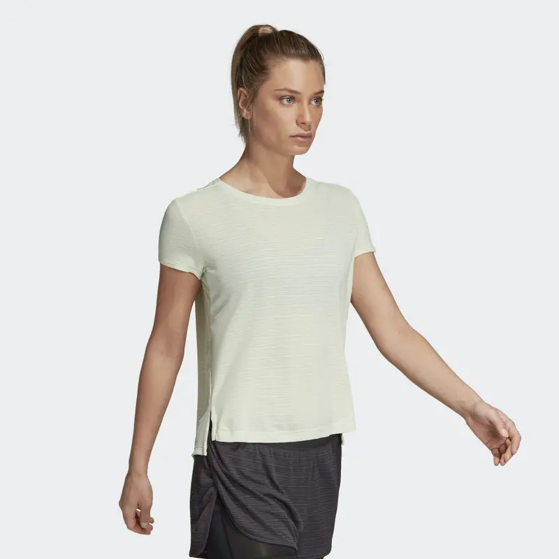 Adidas Women's Sport Performance 3 Freelift Chill Tee Cf4441 1