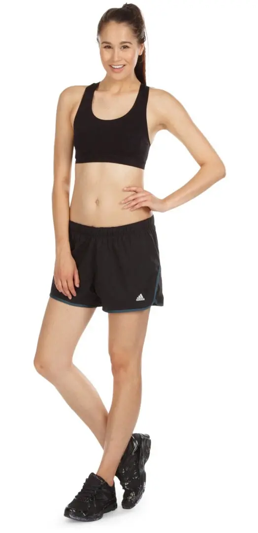 Adidas Women's Ultimate Performance 3S Short - Black/Midnight Ac2577 1