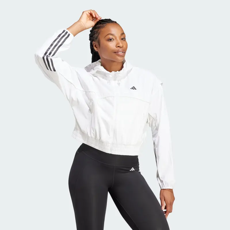 Adidas Women's White Performance Jacket Il6976 1