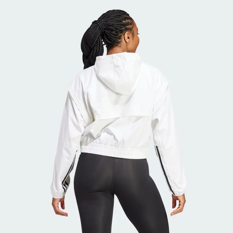 Adidas Women's White Performance Jacket Il6976 3