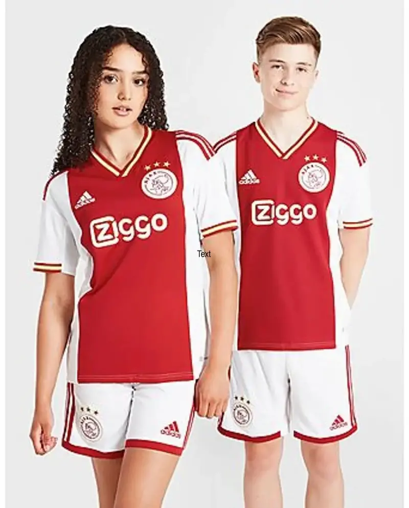 Adidas Youth Ajax Amsterdam 22/23 Home Jersey H58236 1