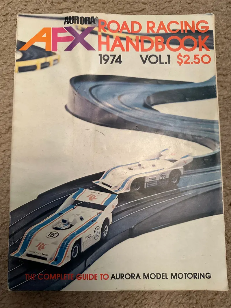 Afx Road Racing Handbooks - Three (3) Volumes 1