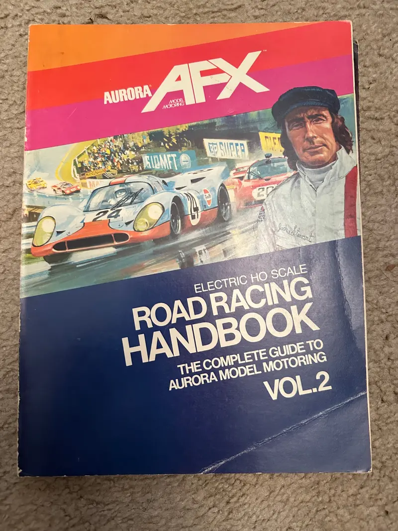 Afx Road Racing Handbooks - Three (3) Volumes 2