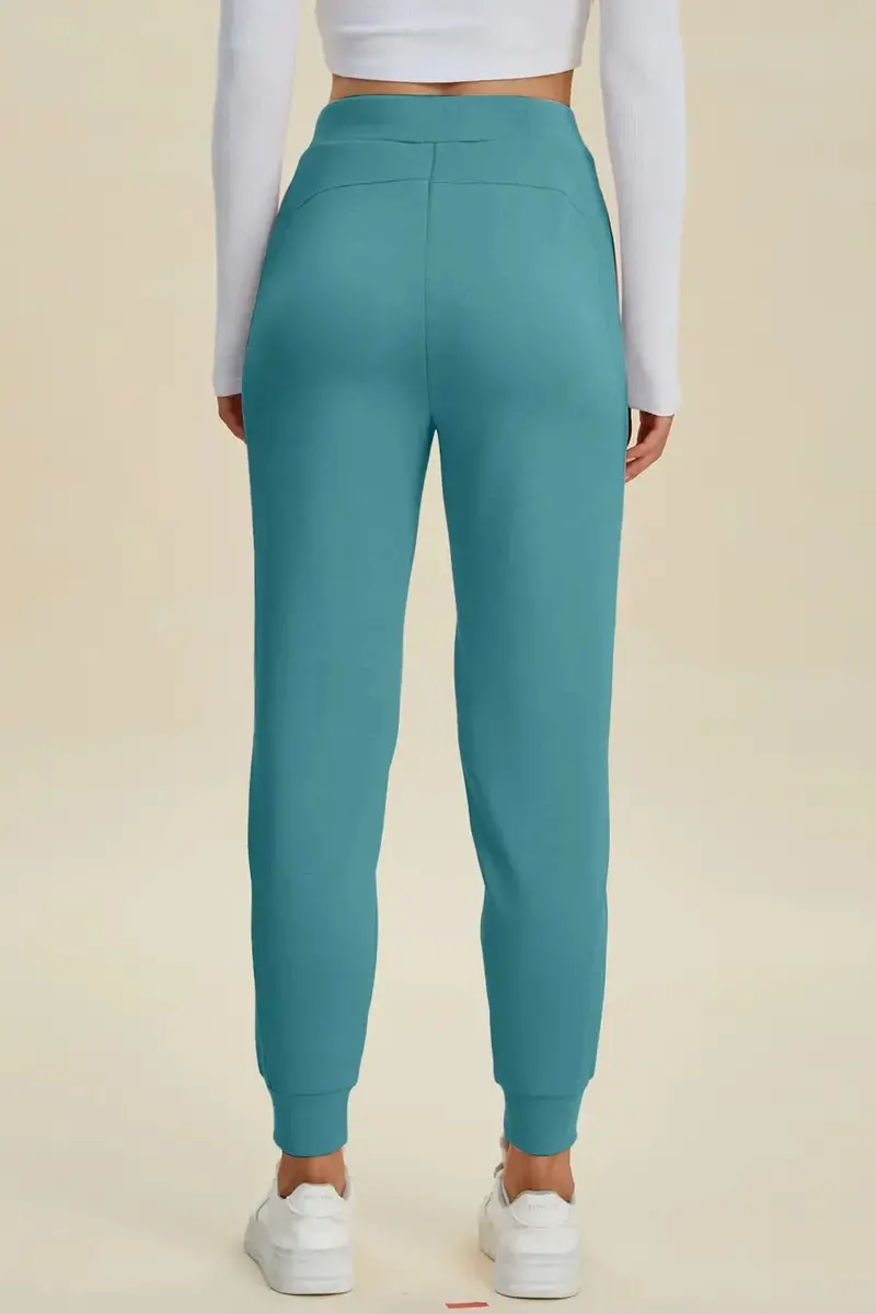 Air Scuba Drawstring High Waist Joggers 12