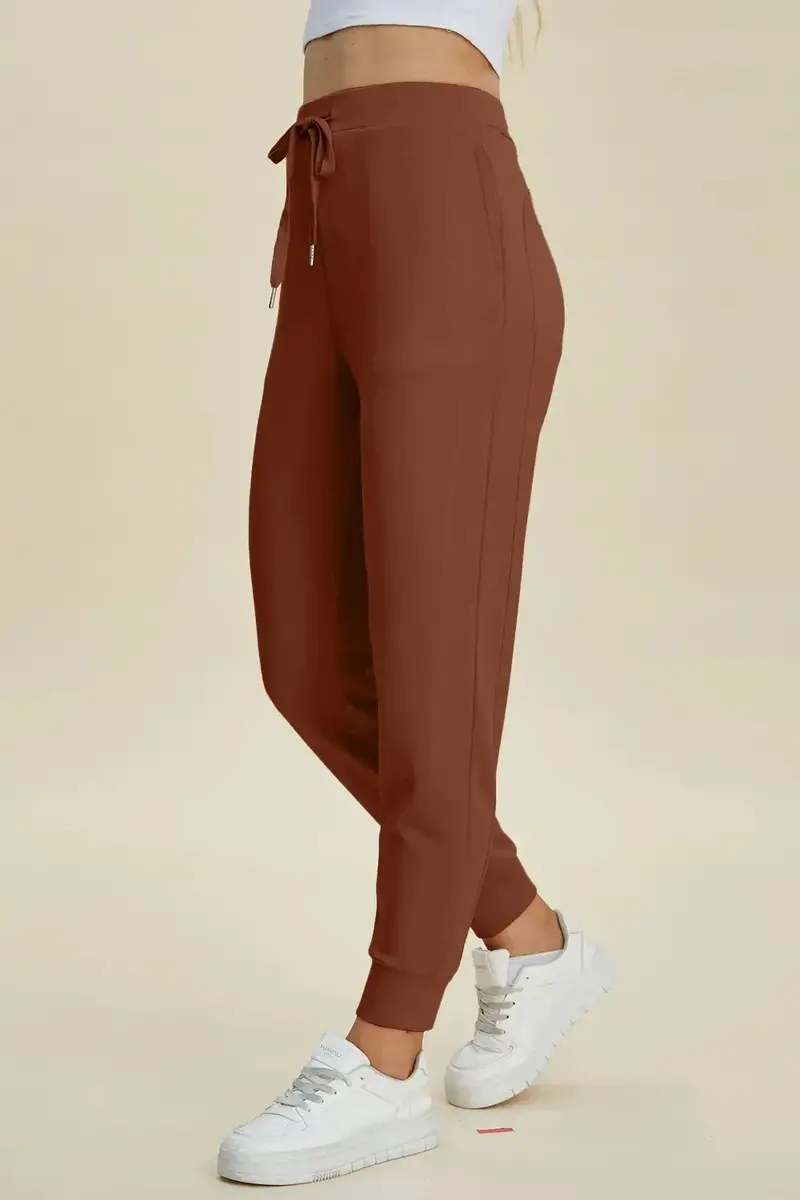 Air Scuba Drawstring High Waist Joggers 3