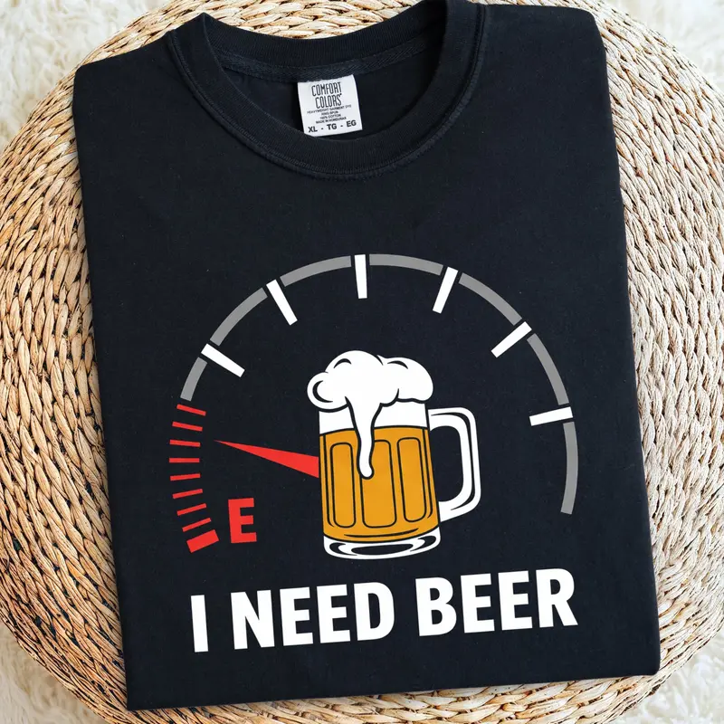 All I Need Is Beer Cotton Tshirt 1