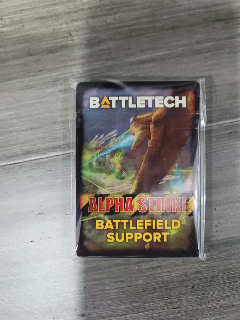 Alpha Strike Battlefield Support Cards (Alpha Strike Box Set) 1