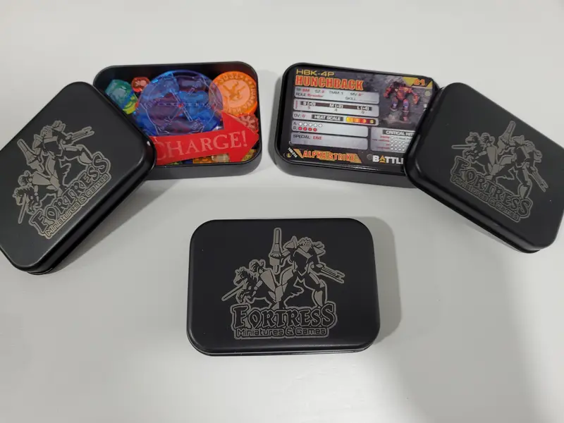 Alpha Strike Card/ Game Token Holder- Fortress 1