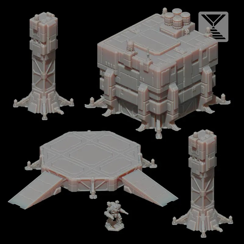 Alpha Terrain- Buildings Bundle 1