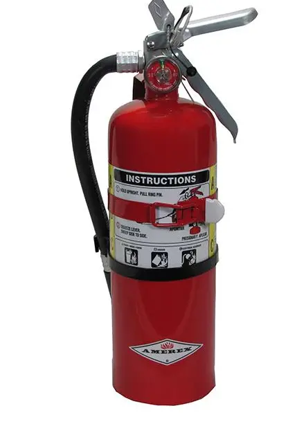 Amerex®  Abc Fire Extinguisher W/ Aluminum Valve & Vehicle Bracket 1