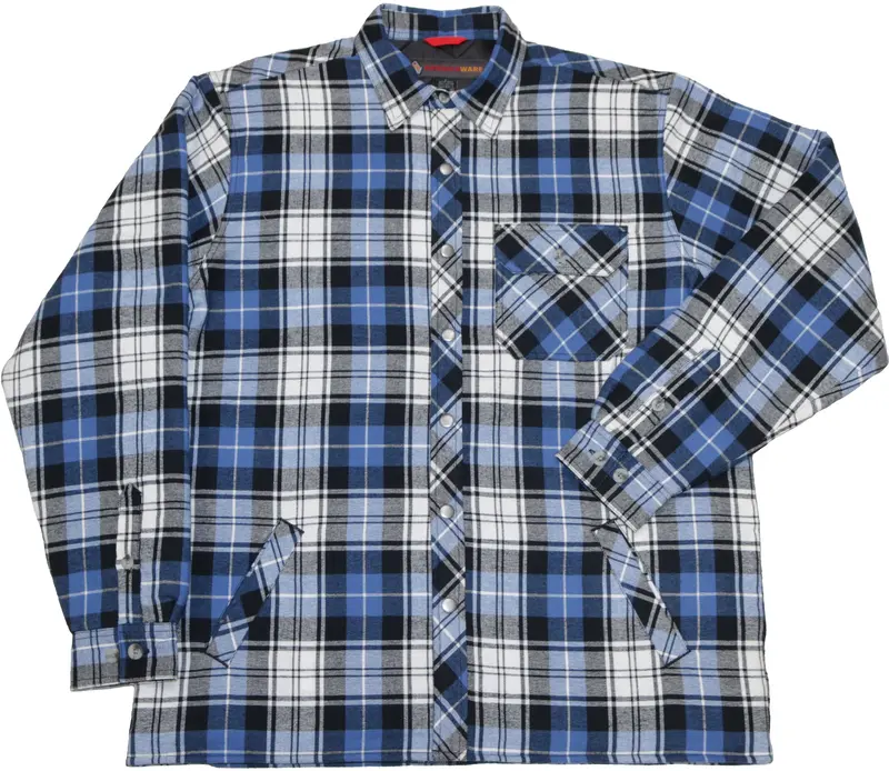 Americaware Men's Bevel Quilted Shirt Jac 1